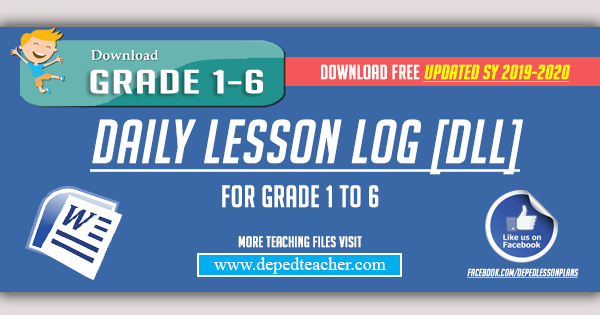 Deped Daily Lesson Log Dll Updated Sy 2019 2020 Deped