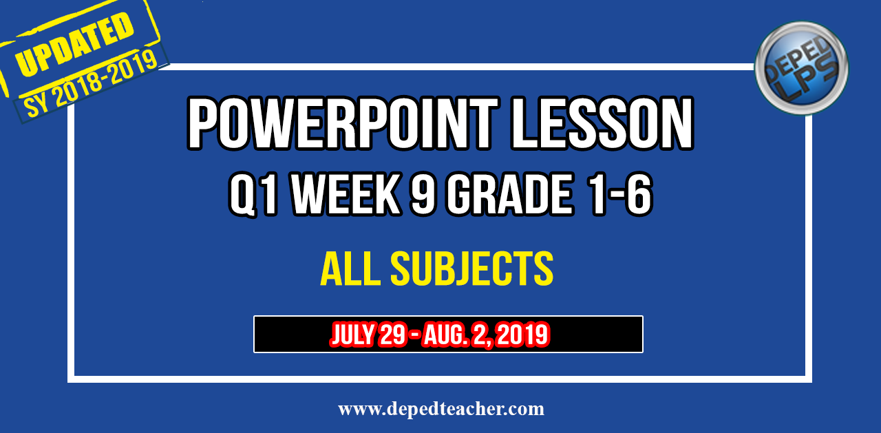 powerpoint presentation grade 6 q1
