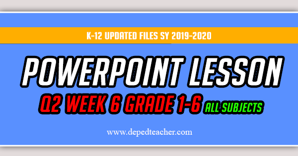grade 6 powerpoint presentation quarter 1 melc based quarter 2