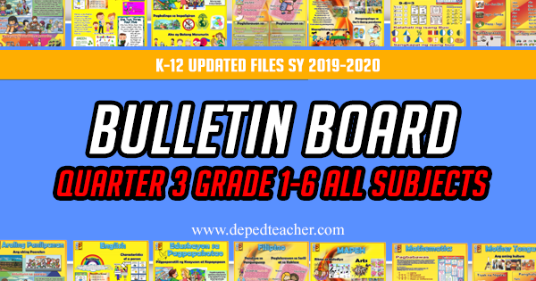 4th Quarter Bulletin Board Display The Deped Teachers Club 51 Off 3647