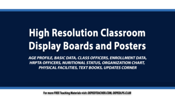 High Resolution Classroom Display Boards and Posters