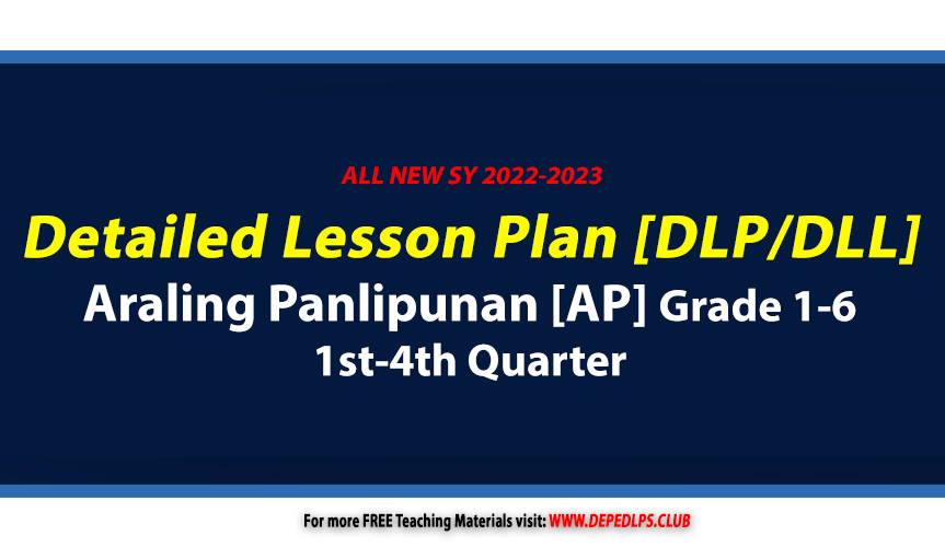Deped Araling Panlipunan Detailed Lesson Plan Dlp Dll Q Q Grades