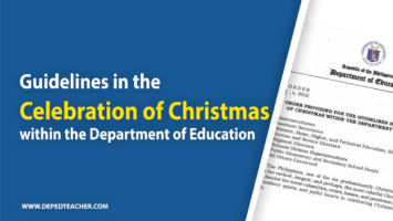 Official DepEd Guidelines in the Celebration of Christmas DTC
